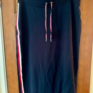 Tommy Hilfiger Navy Sweater Skirt